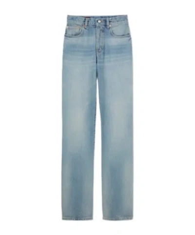 Gucci High-waist Jeans In Blue