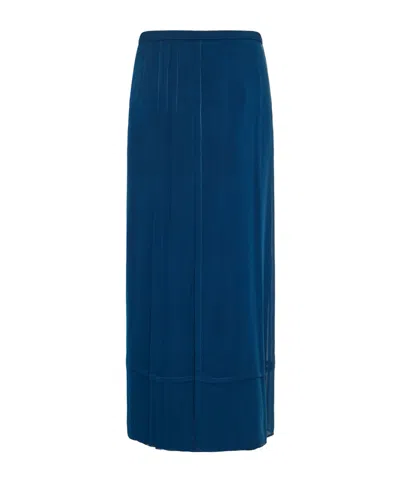 Gucci High Waist Skirt In Blue