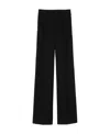 Gucci High-waisted Tweed Trousers In Black