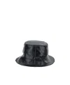 Gucci Black Gg Crystal Bucket Hat In Black