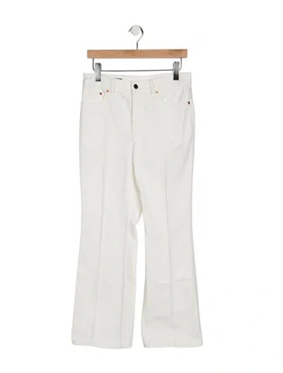 Pre-owned Gucci High-rise Flared Jeans In Blue