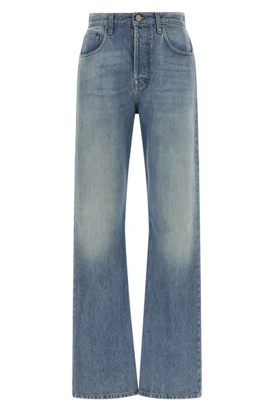 Gucci Hellblaue Jeans Mit Hohem Bund