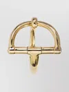 Gucci Hinged Stirrup Cuff Bracelet In Gold Metal In Gold