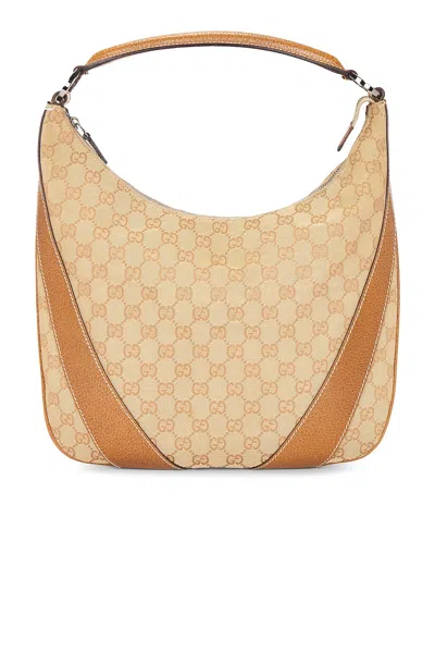 Pre-owned Gucci Hobo Bag In Sand