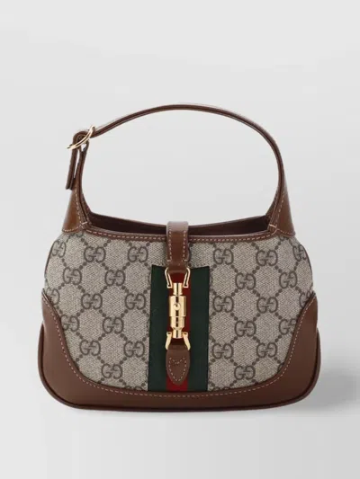 Gucci Hobo Jackie 1961 Shoulder Bag In Brown