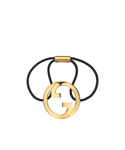 Gucci Hollow-out Detail Hair Accessories In Black