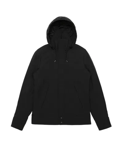 Gucci Hooded And Rope-drawn Casual Jacket In Black