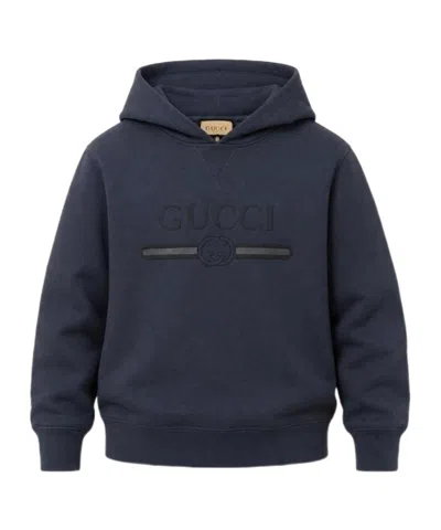Gucci Hooded Sweatshirt In White