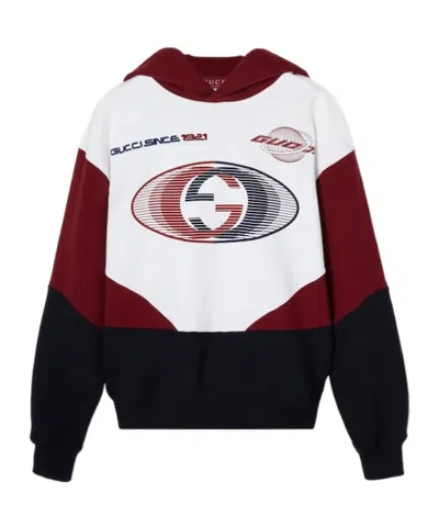 Gucci Hooded Sweatshirt In White