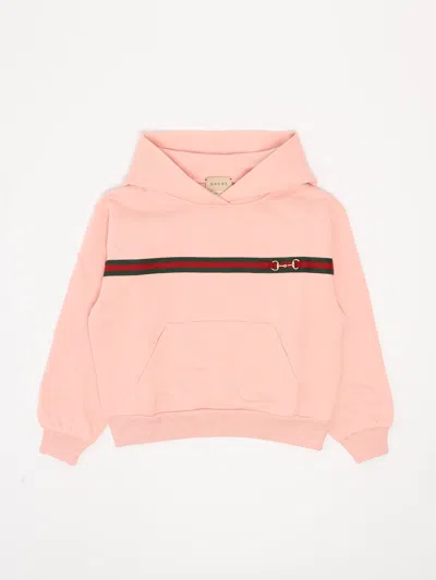 Gucci Kids' Hoodie Hoodie In Rosa