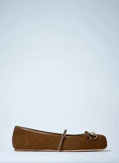 GUCCI HORSBIT BALLET FLATS