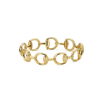 Gucci Horsebit 18ct Yellow Gold Bracelet Ref. Yba837804001