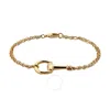 Gucci Horsebit 18ct Yellow Gold Chain Bracelet  - Yba795812001 In Yellow