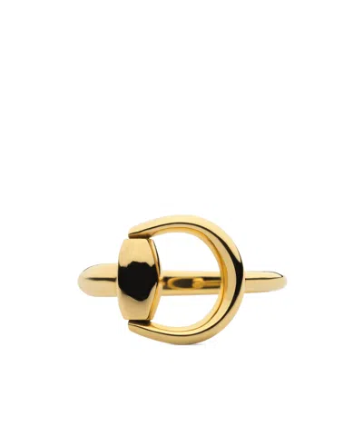 Gucci Horsebit 18k Ring In Gold