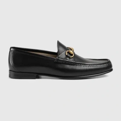 Gucci 50mm 1953 Horsebit Leather Loafers In Black