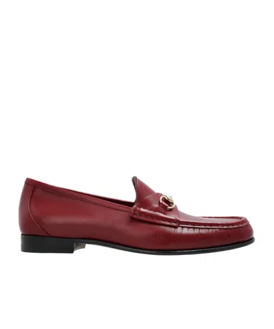 Gucci Horsebit 1953 Slip-on Loafers In Red