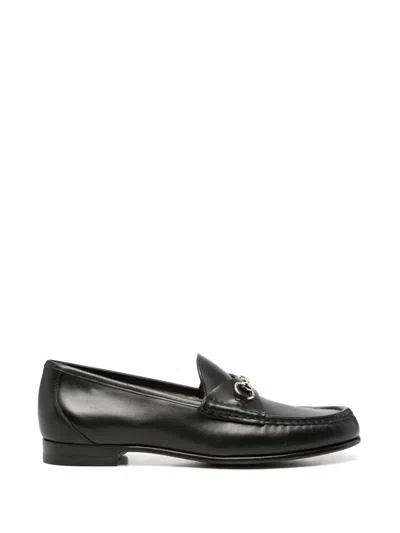 Gucci Horsebit 1953 Leather Loafers In Black