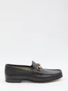 Gucci Horsebit Detail Leather Loafer With Gold-tone Hardware