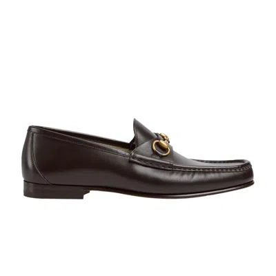 Pre-owned Gucci Horsebit 1953 Loafer 'dark Brown' | Men's Size 10