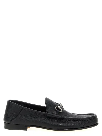 Gucci Men Horsebit Moccasin 1953 In Black