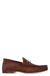 Gucci `horsebit 1953` Loafers In Brown