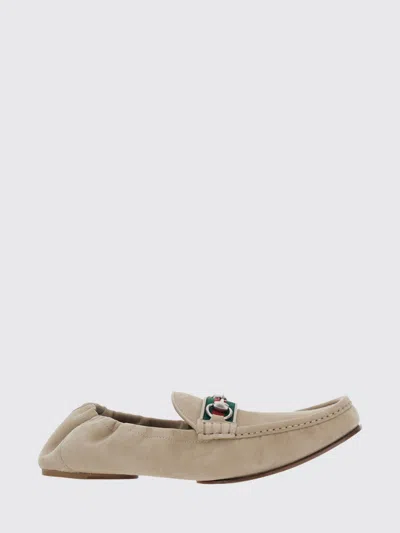 Gucci Horsebit 1953 Suede Loafers In Brown