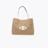 Gucci Horsebit 1955 Canvas Tote Bag