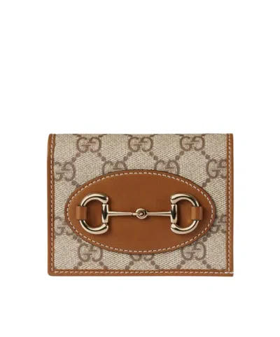 GUCCI GUCCI HORSEBIT 1955 CARD CASE WALLET