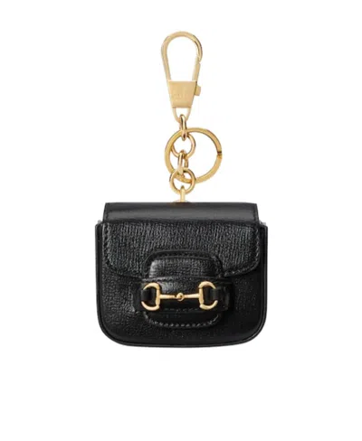 Gucci Horsebit 1955 Keychain In Black