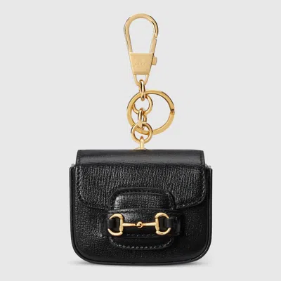 Gucci Horsebit 1955 Keychain In Black