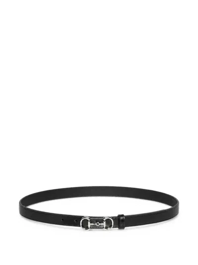 Gucci Horsebit 1955 Leather Belt In Black