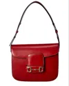 Gucci 1955 Horsebit Shoulder Bag In Burgundy