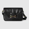 Gucci Horsebit 1955 Medium Shoulder Bag In Black