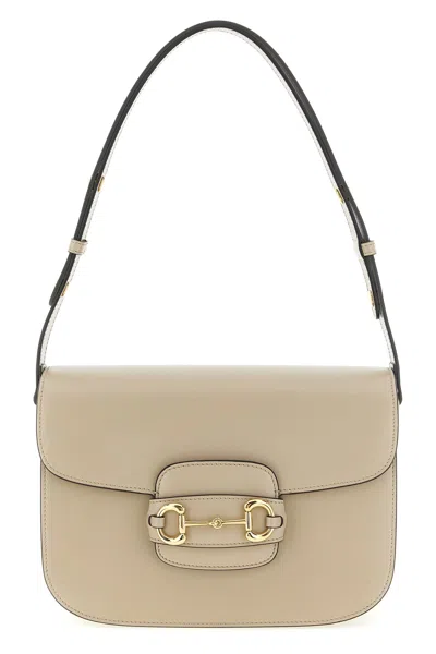 Gucci Horsebit 1955 Medium Shoulder Bag Strap In Neutral