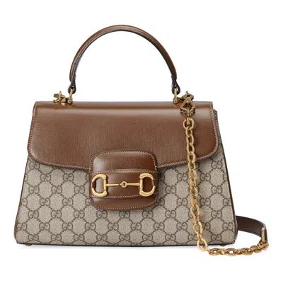 Gucci Horsebit 1955 Medium Bag In Brown
