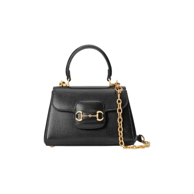 Pre-owned Gucci Horsebit 1955 Mini Bag 'black' | Women's Size Onesize