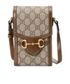 Gucci Horsebit 1955 Mini Bag In Nude