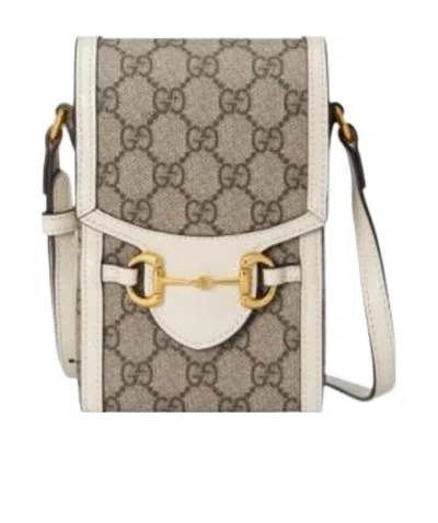 Gucci Horsebit 1955 Mini Bag In Nude
