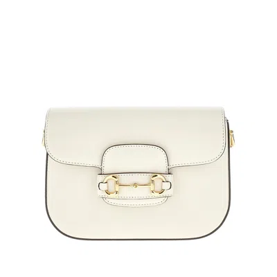 Gucci Horsebit 1955 Mini Bag In White