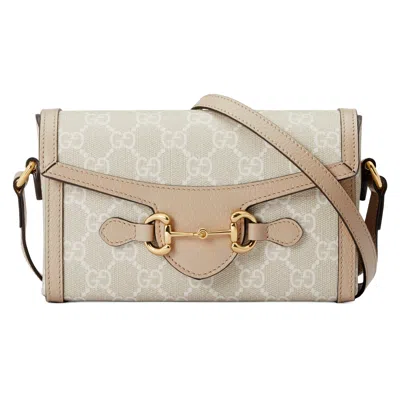 Gucci Horsebit 1955 Mini Bag In White