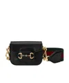Gucci Horsebit 1955 Mini Crossbody Bag In Black