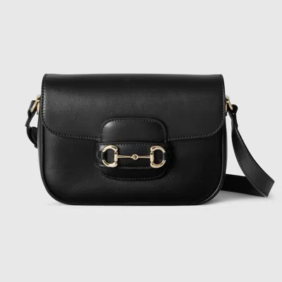 Gucci Horsebit 1955 Mini Shoulder Bag In Black