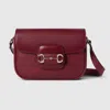 Gucci Horsebit 1955 Mini Shoulder Bag In Bordeaux