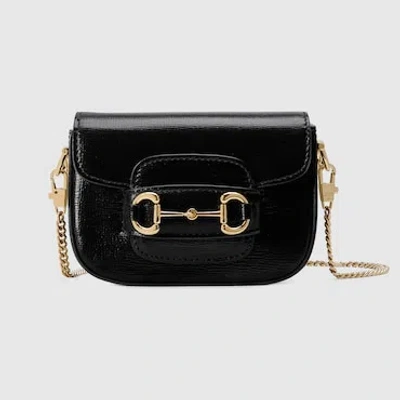 Gucci Horsebit 1955 Mini-tasche In Black
