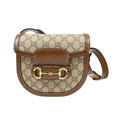 Gucci Horsebit 1955 Shoulder Bag - Women In Brown