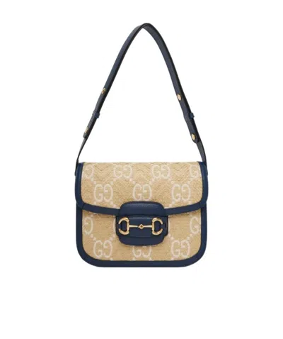 Gucci Horsebit 1955 Shoulder Bag In Nude