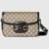 Gucci Horsebit 1955 Small Shoulder Backpack In Beige