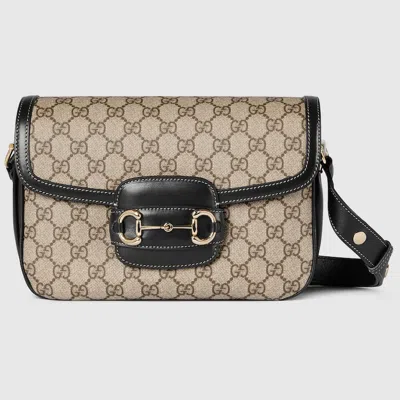 Gucci Horsebit 1955 Small Shoulder Bag In Beige