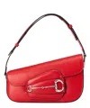 Gucci Small Horsebit 1955 Shoulder Bag In Red
