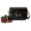 Gucci Horsebit 1955 Mini Crossbody Bag In Schwarz